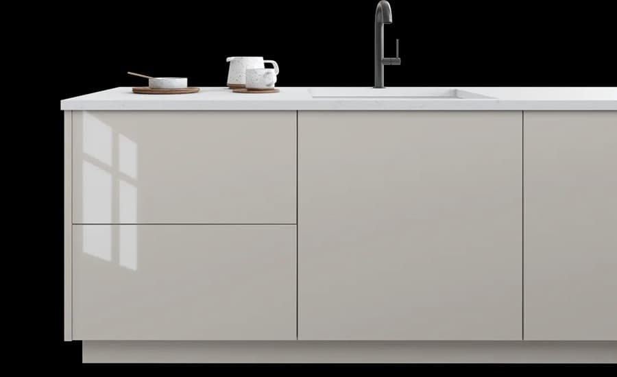 Ovela Catalina Designer Gris Nube Gloss